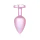Анальная пробка — Jewellery Pearl Pink Heart Plug Clear L