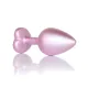 Анальная пробка — Jewellery Pearl Pink Heart Plug Clear M