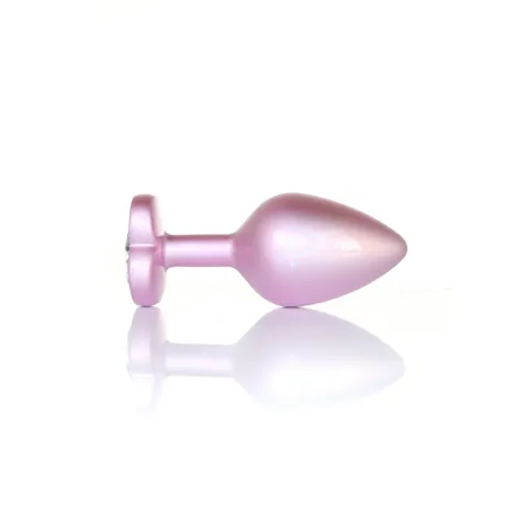 Анальная пробка — Jewellery Pearl Pink Heart Plug Clear M