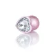 Анальная пробка — Jewellery Pearl Pink Heart Plug Clear M