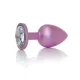 Анальна пробка - Jewellery Pearl Pink Plug Clear L