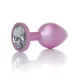 Анальна пробка - Jewellery Pearl Pink Plug Clear M