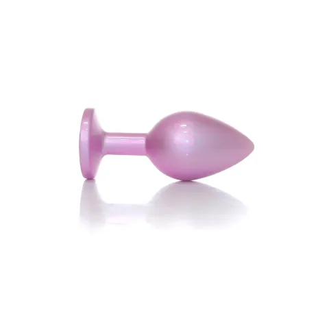 Анальна пробка - Jewellery Pearl Pink Plug Clear M