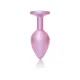 Анальна пробка - Jewellery Pearl Pink Plug Clear M