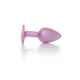 Анальна пробка - Jewellery Pearl Pink Plug Clear S