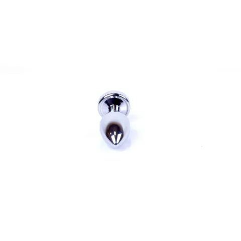Анальна пробка - Jewellery Silver Plug Disco Flashlight