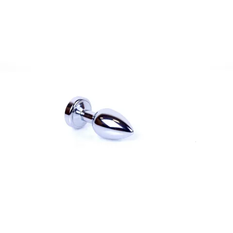 Анальна пробка - Jewellery Silver Plug Disco Flashlight