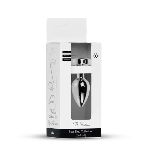 Анальна пробка - Jewellery Silver Plug Disco Flashlight