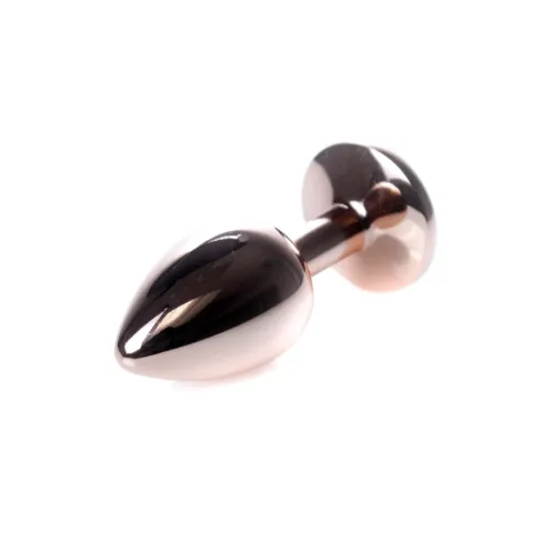 Анальна пробка - Jewellery Red Gold PLUG- Clear