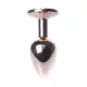 Анальна пробка - Jewellery Red Gold Plug Light Blue