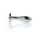 Анальна пробка - Jewellery Silver Plug Clear S
