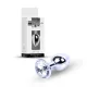Анальная пробка — Jewellery Silver Plug Clear