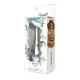 Анальна пробка - Jewellery Silver Plug Light Blue L
