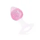 Анальна пробка Liebe Seele Heart-shaped Crystal Anal Plug - Pink Medium