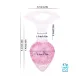 Анальна пробка Liebe Seele Heart-shaped Crystal Anal Plug - Pink Small