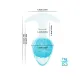 Анальна пробка Liebe Seele Crystal Anal Plug в форме мороженого — Blue Medium
