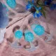Анальна пробка Liebe Seele Crystal Anal Plug в форме мороженого — Blue Medium