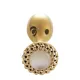 Металлическая анальная пробка LOCKINK SEVANDA Pearl Rose-shape Anal Plug с искусственной жемчужиной