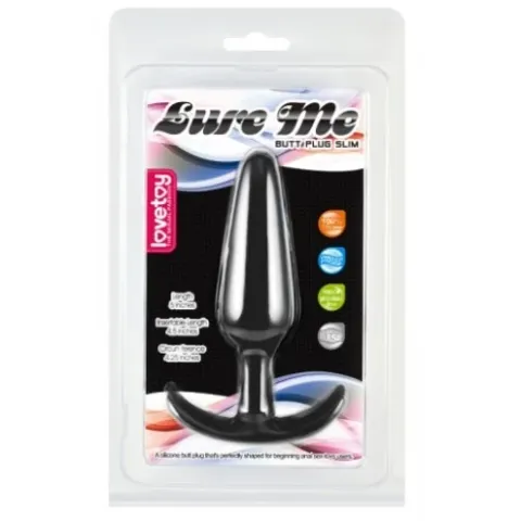 Анальная пробка — Lure Me Butt Plug L Black