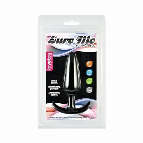 Анальная пробка — Lure Me Butt Plug S Black