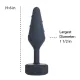 Анальна пробка Lux Active Twist Plug Large Blue