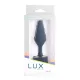 Анальная пробка Lux Active Twist Plug, маленькая, синяя