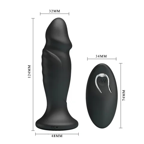 Анальная пробка — Mr.Play Powerfull Vibrating Anal Plug