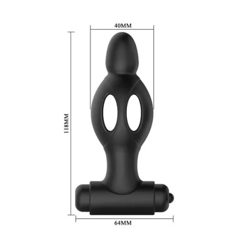 Анальна пробка - Mr.Play Silicone Vibrating Anal Plug