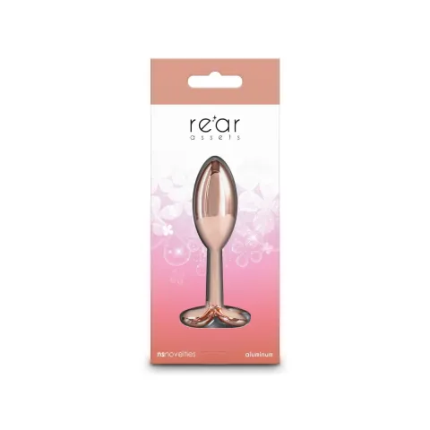 Анальна пробка NS Novelties Rear Assets - Clover - Rose Gold