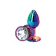 Анальна пробка NS Novelties Rear Assets - Multicolor - Small - Clear