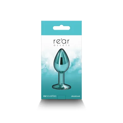 Анальна пробка NS Novelties Rear Assets - Small - Teal