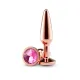 Анальна пробка NS Novelties Rear Assets - Tapered - Medium - Rose Gold - Pink