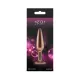 Анальна пробка NS Novelties Rear Assets - Tapered - Medium - Rose Gold - Pink