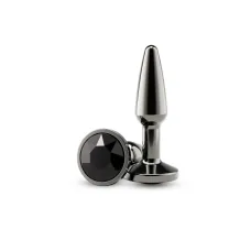 Анальна пробка NS Novelties Rear Assets - Narrowred - Small - Gunmetal - Black