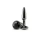Анальна пробка NS Novelties Rear Assets - Tapered - Small - Gunmetal - Black
