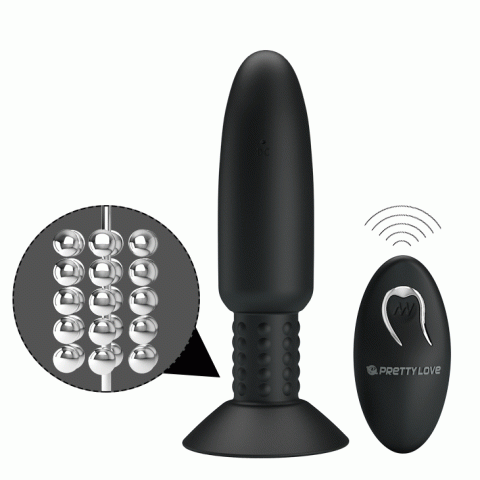 Анальна пробка - Pretty Love Beaded For Extra Pleasure Black