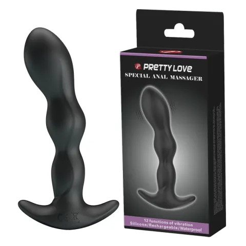 Анальная пробка — Pretty Love Special Anal Massager, черная