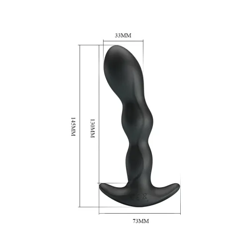 Анальная пробка — Pretty Love Special Anal Massager, черная