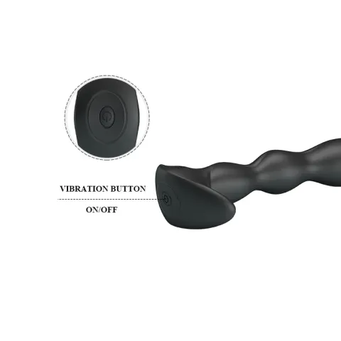 Анальная пробка — Pretty Love Special Anal Massager, черная