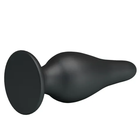 Анальна пробка - Pretty Love Sturdy Silicone Anal Plug Black