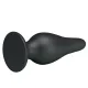 Анальна пробка - Pretty Love Sturdy Silicone Anal Plug Black