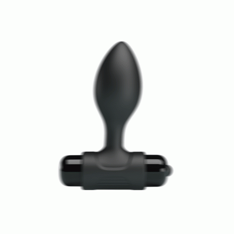 Анальна пробка - Pretty Love Vibra Butt Plug Black