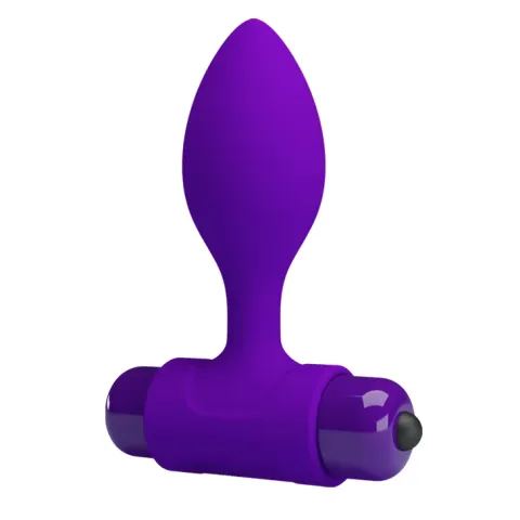 Анальна пробка - Pretty Love Vibra Butt Plug Purple