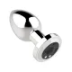 Анальна пробка - Rechargeable Butt Plug Vibrator Silver