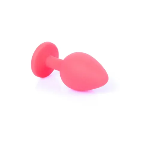 Анальна пробка - Jewellery Silicone Red Plug M Blue