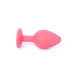 Анальна пробка - Jewellery Silicone Red Plug M Blue