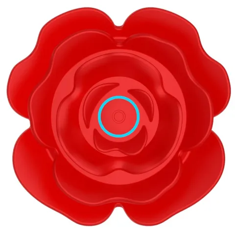 Анальна пробка - Rose Rotating Anal Plug