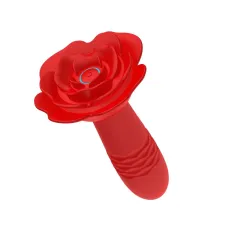 Анальна пробка - Rose Thrusting Anal Plug