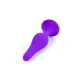 Анальная пробка — Silicone Purple Plug M