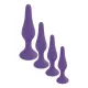 Анальная пробка — Silicone Purple Plug M